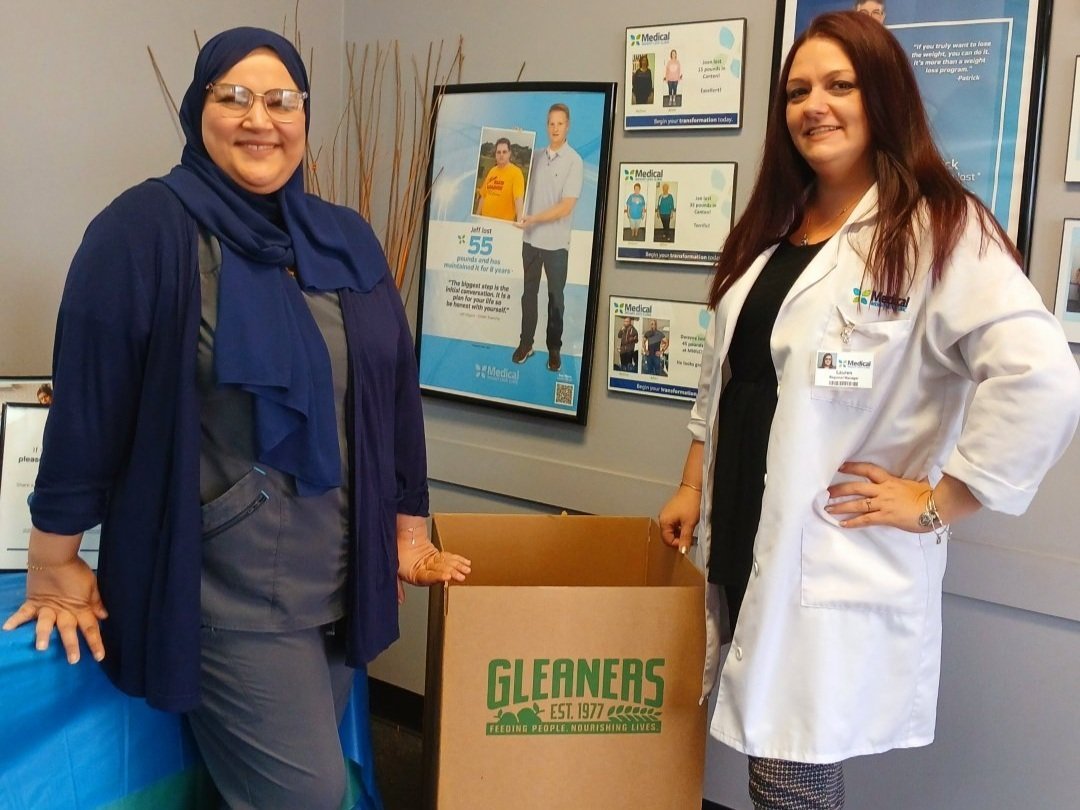 Medical Weight Loss Clinic food donations do a ton of good for Gleaners — Medical Weight Loss Clinic